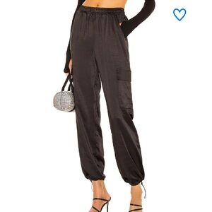 Superdown Rita Satin Cargo Pants